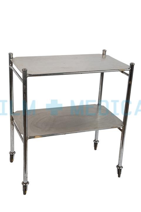 Trolley Rectangular Stainless Steel